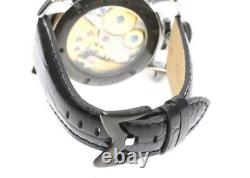 GaGa MILANO Manuale48MM 5015S carbon black Dial Hand Winding Men's Watch 558267