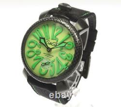 GaGa MILANO Manuale48MM 5016.11S green Dial Hand Winding Men's Watch 560763