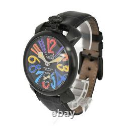 GaGa MILANO Manuale48MM Small Second 5012.03S Hand Winding Men's Watch J#98180