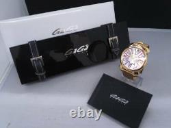 GaGa Milano Manuale 46 5081.3 Used watch Quartz
