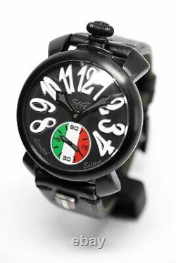 GaGà Milano Manuale 48MM Italy Black PVD Limited Edition