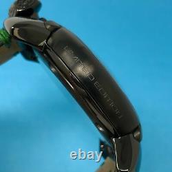 GaGà Milano Manuale Men's Mechanical Watch 48 Bionic Skull Black PVD Green