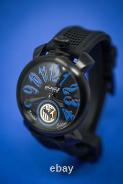 GaGà Milano Manuale Men's Watch 48 Inter Milan Special Edition