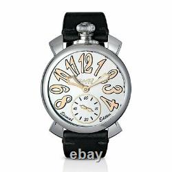 GaGà Milano Manuale Unisex Mechanical Watch 48MM Steel Special Edition