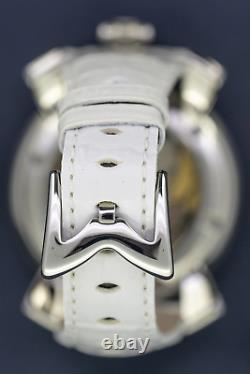 GaGà Milano Manuale Unisex Mechanical Watch 48MM White