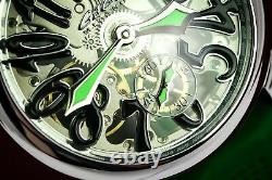 GaGà Milano Skeleton Unisex Mechanical Watch 48MM Green