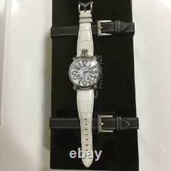 Gaga Milano 5010.10S Swiss Made 10403 Manual Winding Analog Men's Watch withBox