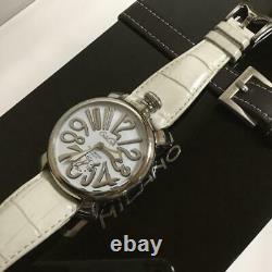 Gaga Milano 5010.10S Swiss Made 10403 Manual Winding Analog Men's Watch withBox