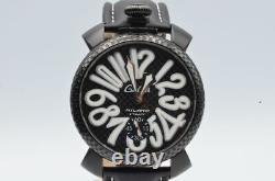 Gaga Milano Automatic Men's Watch Steel 48MM Vintage Limited Edition RAR