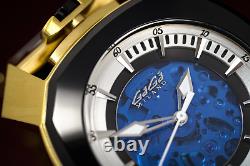 Gaga Milano Frame One Unisex Automatic Watch Skeleton Gold