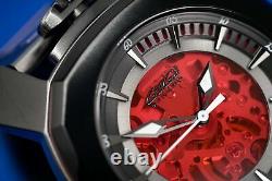 Gaga Milano Frame One Unisex Automatic Watch Skeleton Red