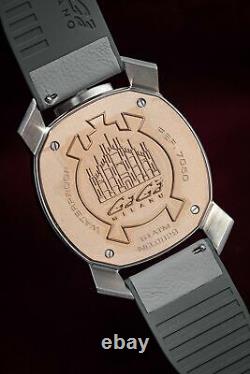 Gaga Milano Frame One Unisex Quartz Watch Silver