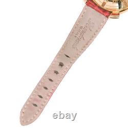 Gaga Milano Manuale 40 Watches Red Stainless Steel/leather Women White she