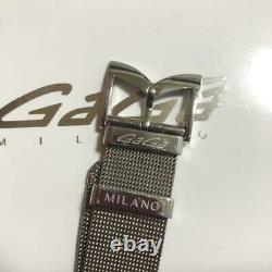 Gaga Milano Manuale 46 Stainless Steel Men's Analog Wristwatch with Box