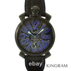 Gaga Milano Manure 48 5012 Mosaic machine inspected Men's watch from Japan
