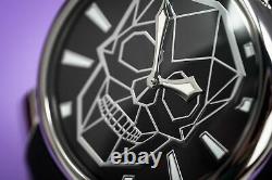 Gaga Milano Slim Unisex Quartz Watch 46 Bionic Skull Black