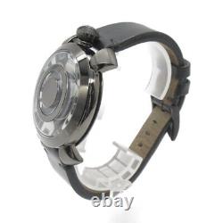 Gaga Milano Watch Mystery Youth Black Stainless Steel Leather Unisex