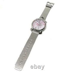 Gaga Milano Wristwatch 5080 Manuare Slim 46 Pink Dial Needles Analog Quartz