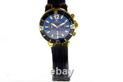 Giorgio Milano Luxury Mens Watch Gold Navy, Chronograph, Water Resistance 10 ATM