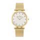 Giorgio Milano Luxury Women's Thin Watch Gold, Elegant Mesh Band, Adjustable, 35mm