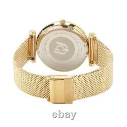 Giorgio Milano Luxury Women's Thin Watch Gold, elegant Mesh Band, adjustable, 35mm