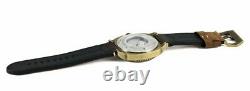 Giorgio Milano Men's Automatic Watch, IP Gold/BR, Brown Leather Strap #952SGA063