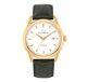 Giorgio Milano Men's Automatic Watch, Ip Rose Gold, Bk Leather Strap #953rg022