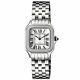 Gv2 By Gevril Women's 12100b Milan White Dial Diamond Stainless Steel Wristwatch