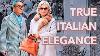 Italian Elegance Street Style In Milan How To Look Classy And Timeless At An Advanced Age