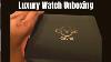 Luxury Watch Unboxing Gervil Gv2 Bari Tortoise U0026 Diamond Watch 37mm Luxury Watches