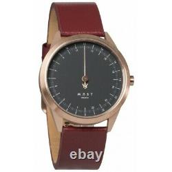 MAST Milano A24-RG404M. BK. 16I Mens 24 Hour Single-hand Quartz watch