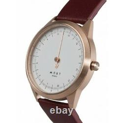 MAST Milano A24-RG404M. WH. 16I Mens 24 Hour Single-hand Quartz watch
