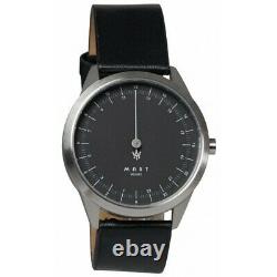 MAST Milano A24-SL403M. BK. 01I Mens 24 Hour Single-hand Quartz watch