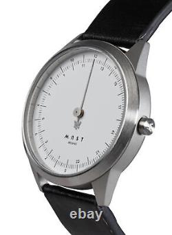 MAST Milano CEO Classic A24-SL403M. WH. 01I Mens 24 hour Single-hand Quartz Watch