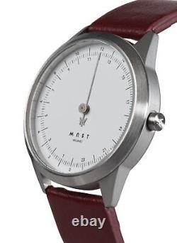 MAST Milano CEO Classic A24-SL403M. WH. 16I Mens 24 hour Single-hand Quartz Watch