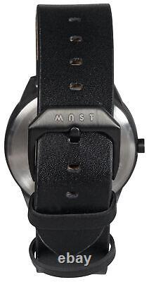 MAST Milano CEO Dark A24-BK402M. WH. 01I Mens 24 hour Single-hand Quartz Watch