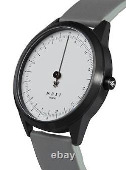 MAST Milano CEO Dark A24-BK402M. WH. 11I Mens 24 hour Single-hand Quartz Watch