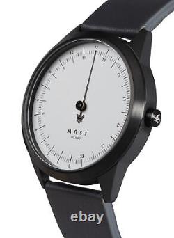 MAST Milano CEO Dark A24-BK402M. WH. 15I Mens 24 hour Single-hand Quartz Watch