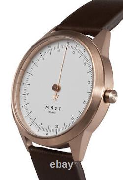 MAST Milano CEO Royal A24-RG404M. WH. 14I Mens 24 hour Single-hand Quartz Watch