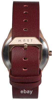 MAST Milano CEO Royal A24-RG404M. WH. 16I Mens 24 hour Single-hand Quartz Watch