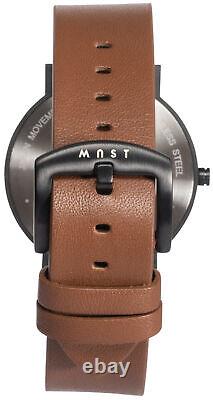 MAST Milano CFO Dark BS12-BK502M. WH. 09I Mens Single-hand Quartz Watch