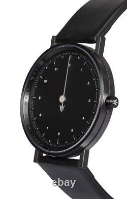 MAST Milano CFO Dark Black BS12-BK505M. BK. 01I Mens Single-hand Quartz Watch