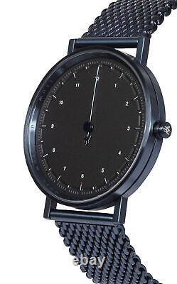 MAST Milano CFO Navy Black BS12-BL507M. BK. 07S Mens Single-hand Quartz Watch
