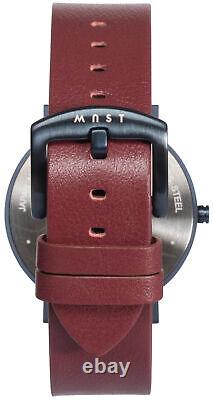 MAST Milano CFO Navy Black BS12-BL507M. BK. 16I Mens Single-hand Quartz Watch
