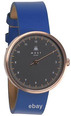 MAST Milano CIO Royal Black H4 RG104BK07-L-UNO Mens Single-hand Quartz Watch