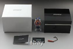 MINT In Box Gaga MILANO Manuale 48 5010.8S Navy Dial Men's Watch From JAPAN