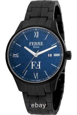 Mans Wristwatch FERRE' MILANO FM1G112M0261 Steel Black IJP