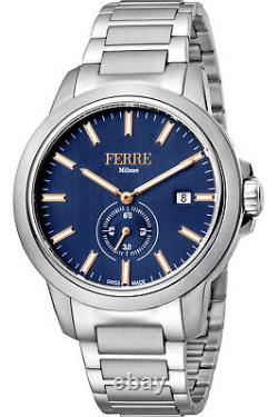 Mans Wristwatch FERRE' MILANO FM1G141M0061 Steel Silver color IJP