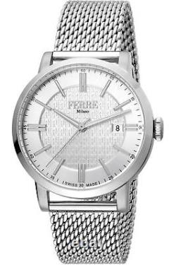 Mans Wristwatch FERRE' MILANO FM1G156M0041 Steel Silver color IJP