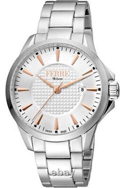 Mans Wristwatch FERRE' MILANO FM1G157M0041 Steel Silver color IJP